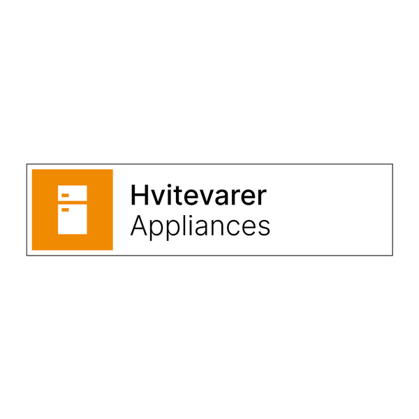 Hvitevarer - Appliances & Hvitevarer - Appliances & Hvitevarer - Appliances