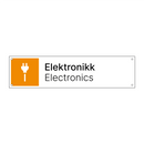 Elektronikk - Electronics