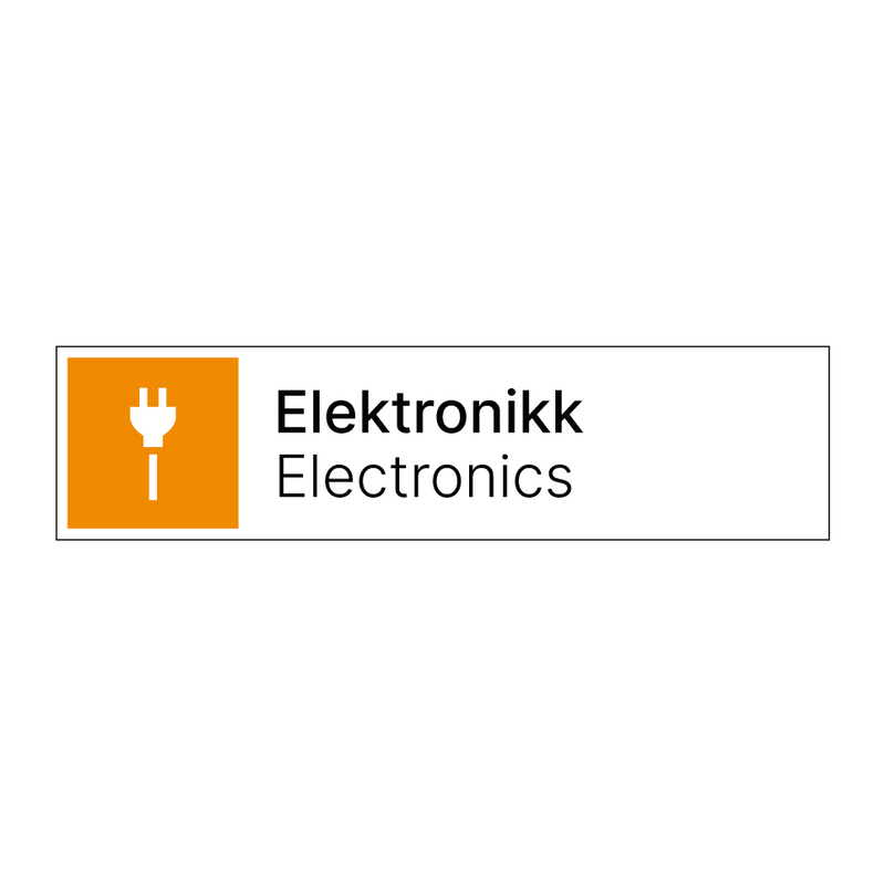 Elektronikk - Electronics
