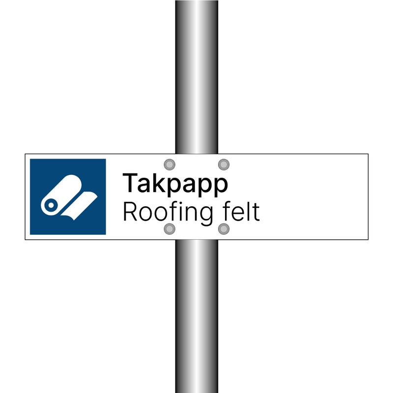 Takpapp - Roofing felt