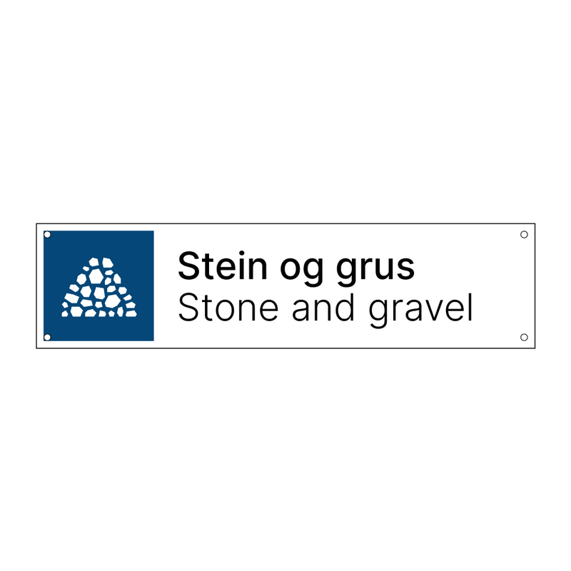 Stein og grus - Stone and gravel & Stein og grus - Stone and gravel