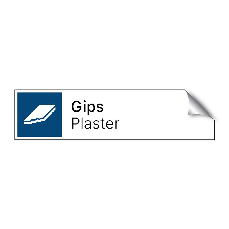 Gips - Plaster & Gips - Plaster