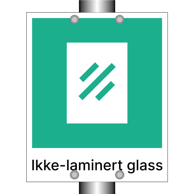 Ikke-laminert glass & Ikke-laminert glass & Ikke-laminert glass