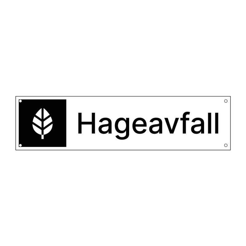 Hageavfall & Hageavfall & Hageavfall & Hageavfall