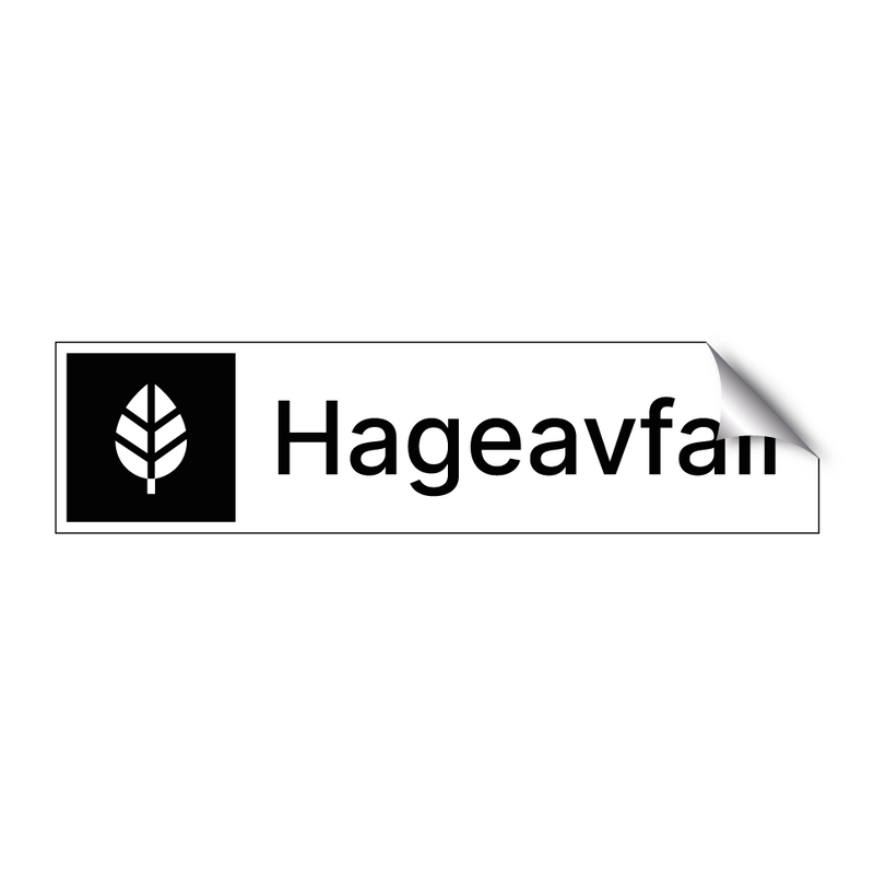 Hageavfall & Hageavfall