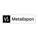 Metallspon