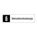Metallemballasje