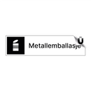 Metallemballasje