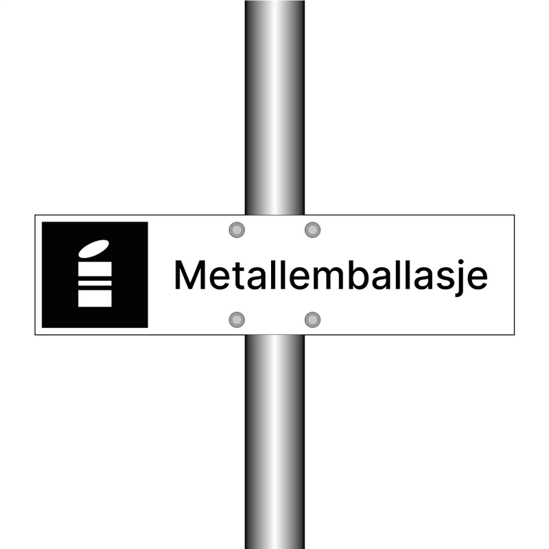 Metallemballasje