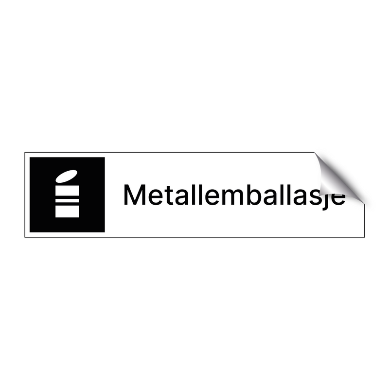 Metallemballasje & Metallemballasje