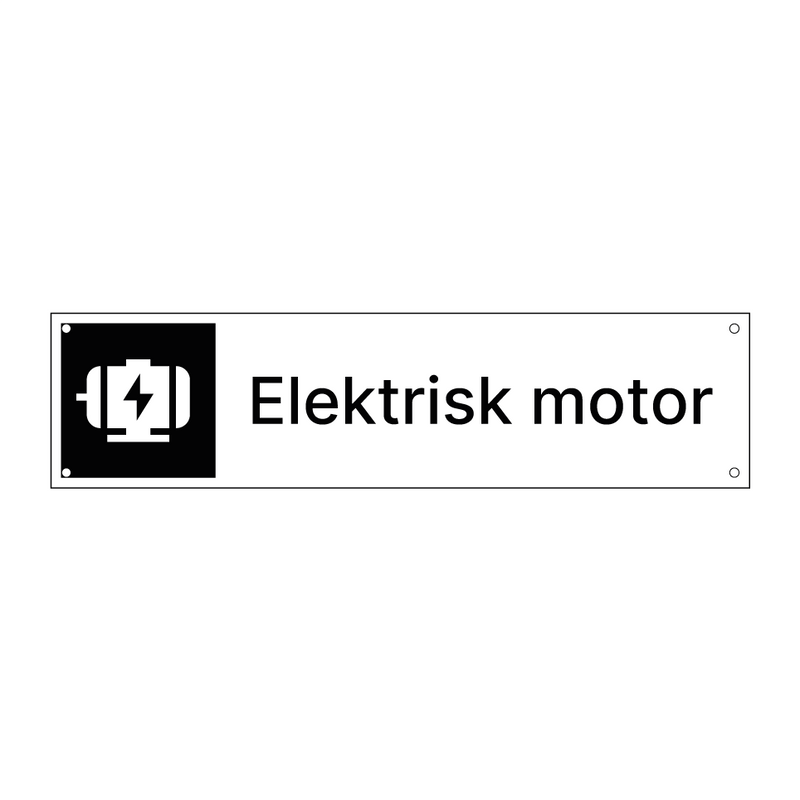 Elektrisk motor & Elektrisk motor & Elektrisk motor & Elektrisk motor