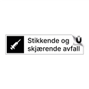 Stikkende og skjærende avfall
