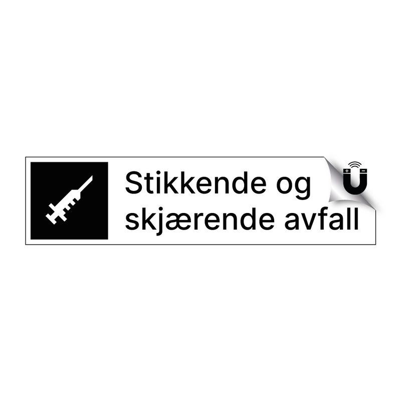 Stikkende og skjærende avfall & Stikkende og skjærende avfall