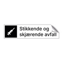 Stikkende og skjærende avfall