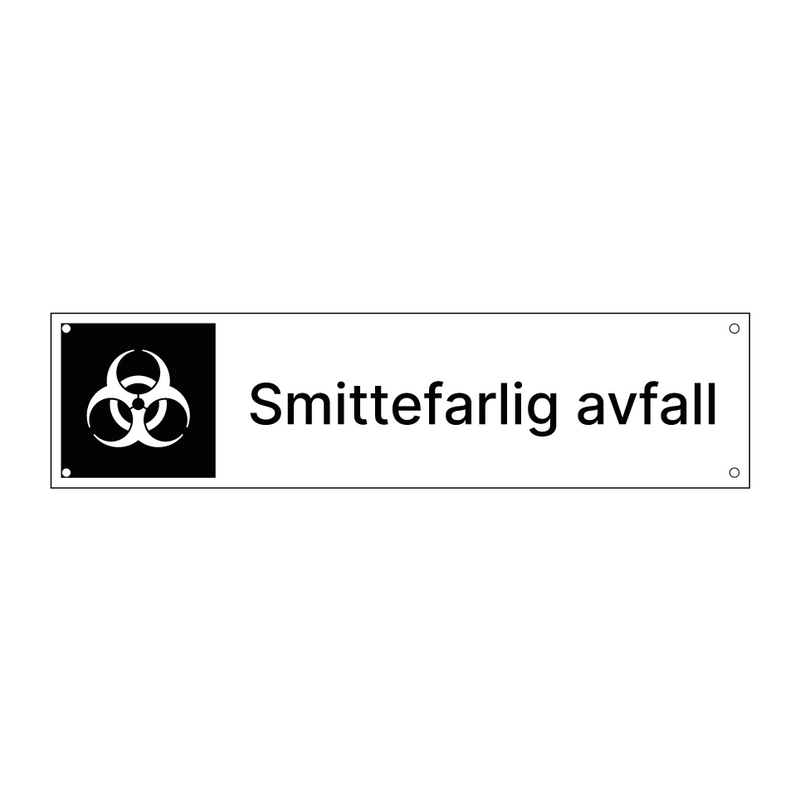 Smittefarlig avfall