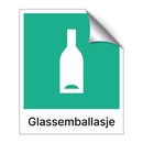 Glassemballasje