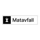 Matavfall