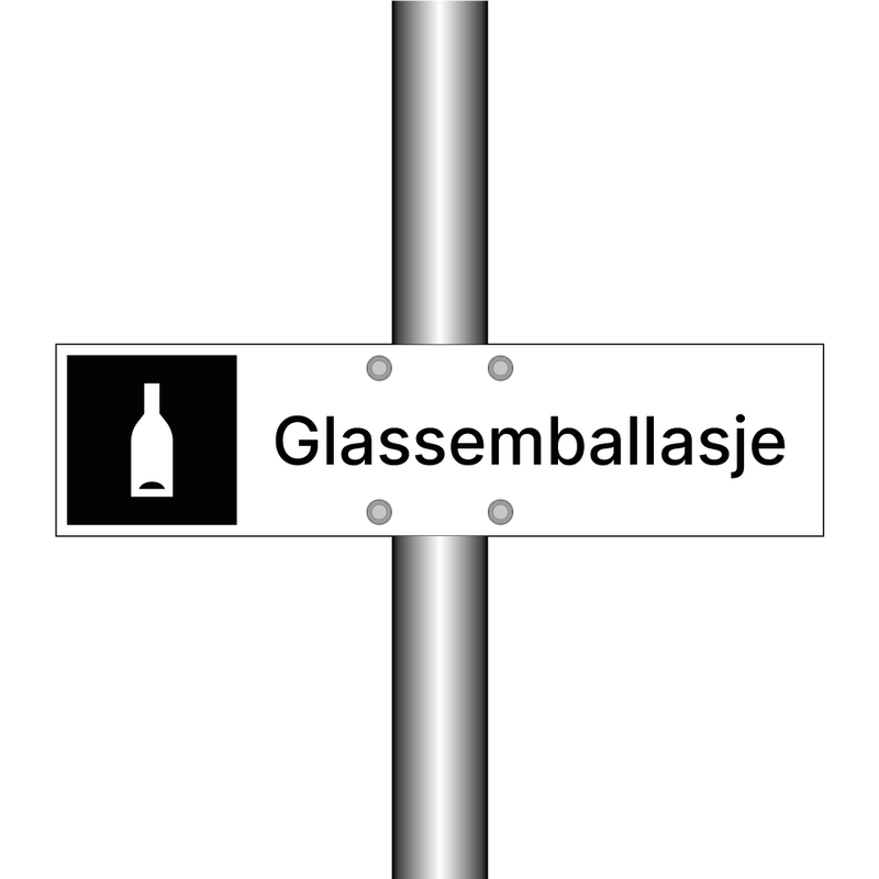 Glassemballasje