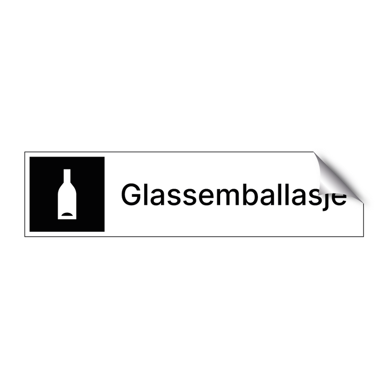 Glassemballasje & Glassemballasje