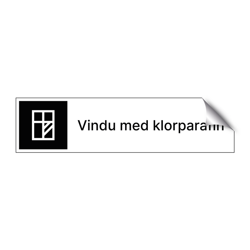 Vindu med klorparafin & Vindu med klorparafin