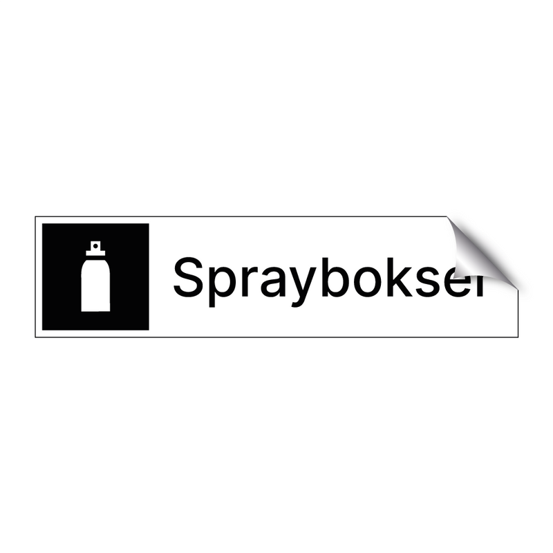 Spraybokser & Spraybokser