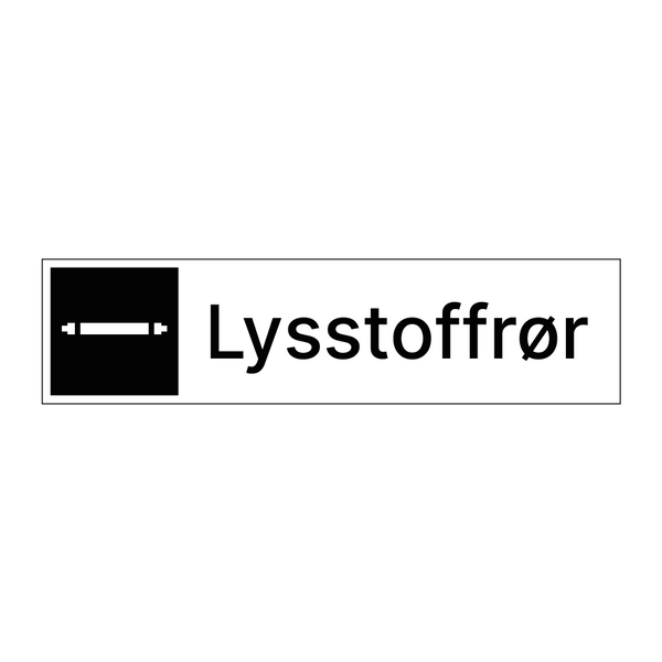 Lysstoffrør & Lysstoffrør & Lysstoffrør & Lysstoffrør & Lysstoffrør & Lysstoffrør