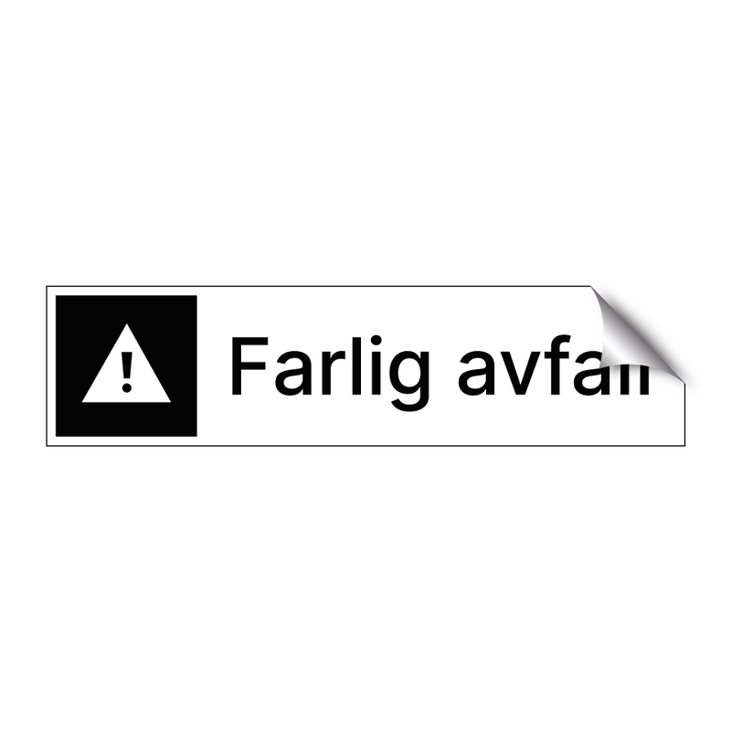 Farlig avfall & Farlig avfall