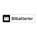 Bilbatterier