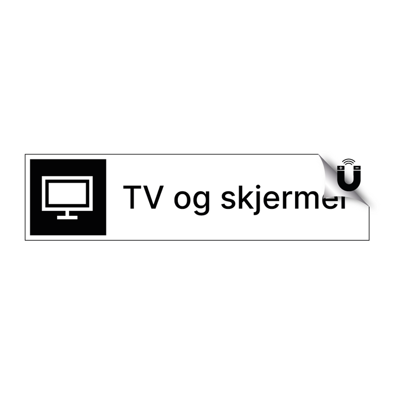 TV og skjermer