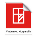 Vindu med klorparafin