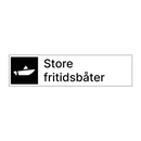 Store fritidsbåter