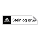 Stein og grus