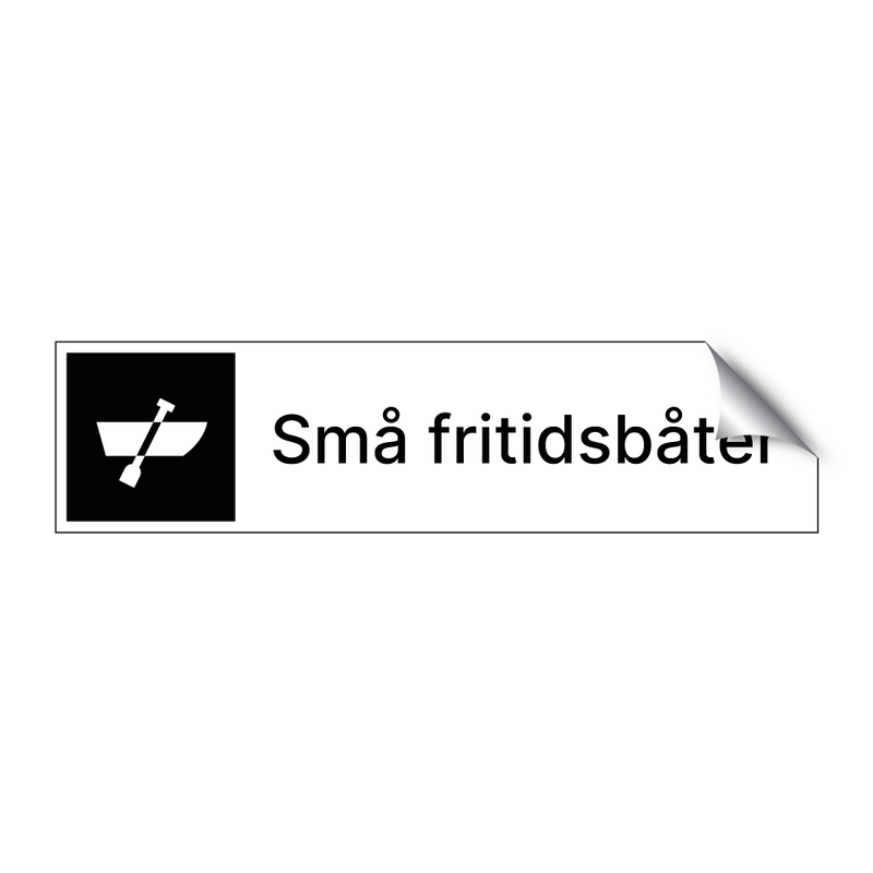 Små fritidsbåter & Små fritidsbåter