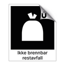 Ikke brennbar rest