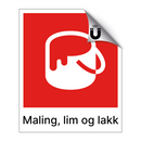 Maling lim og lakk