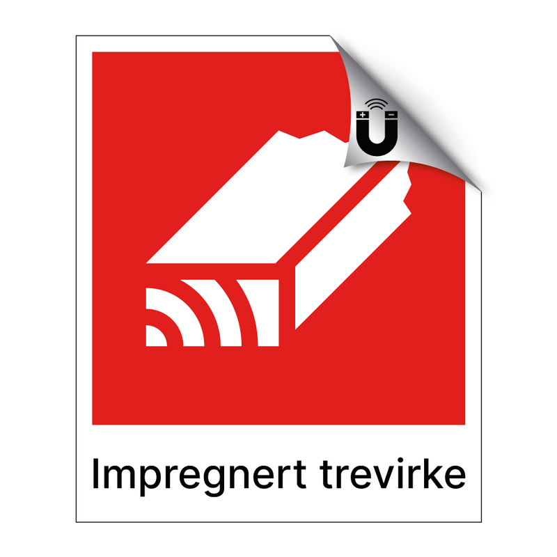 Impregnert trevirke