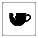 Ødelagt keramikk og porselen