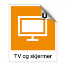 TV og skjermer