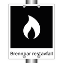 Brennbar restavfall