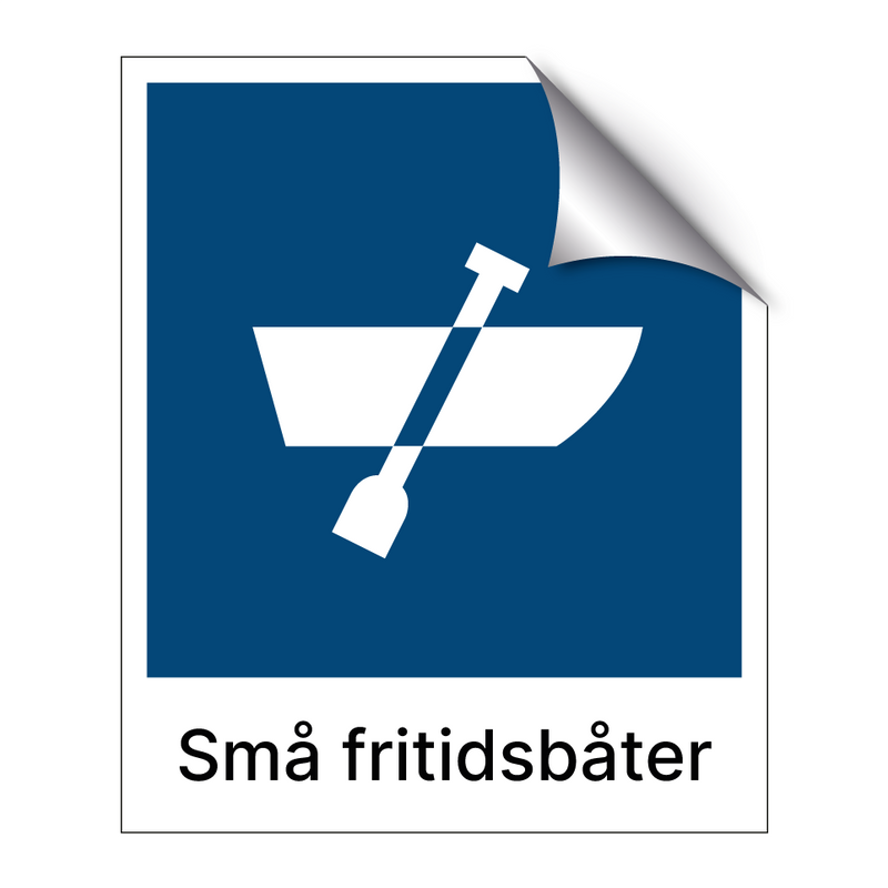 Små fritidsbåter