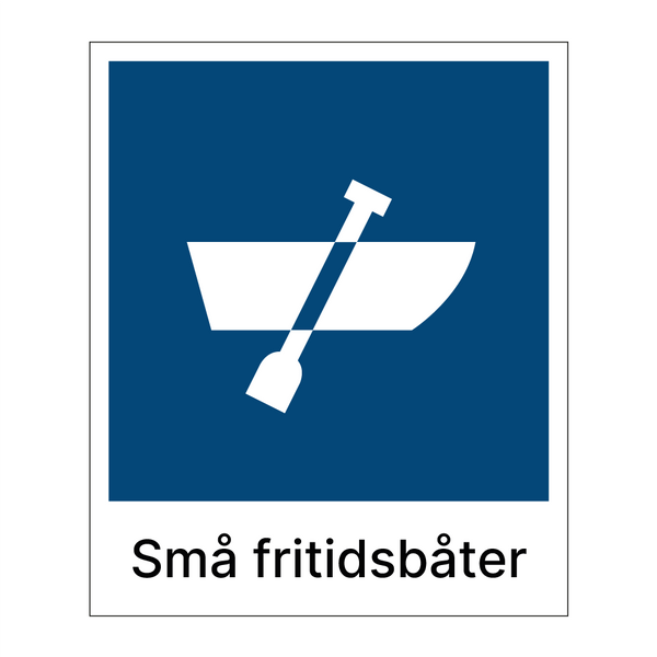 Små fritidsbåter