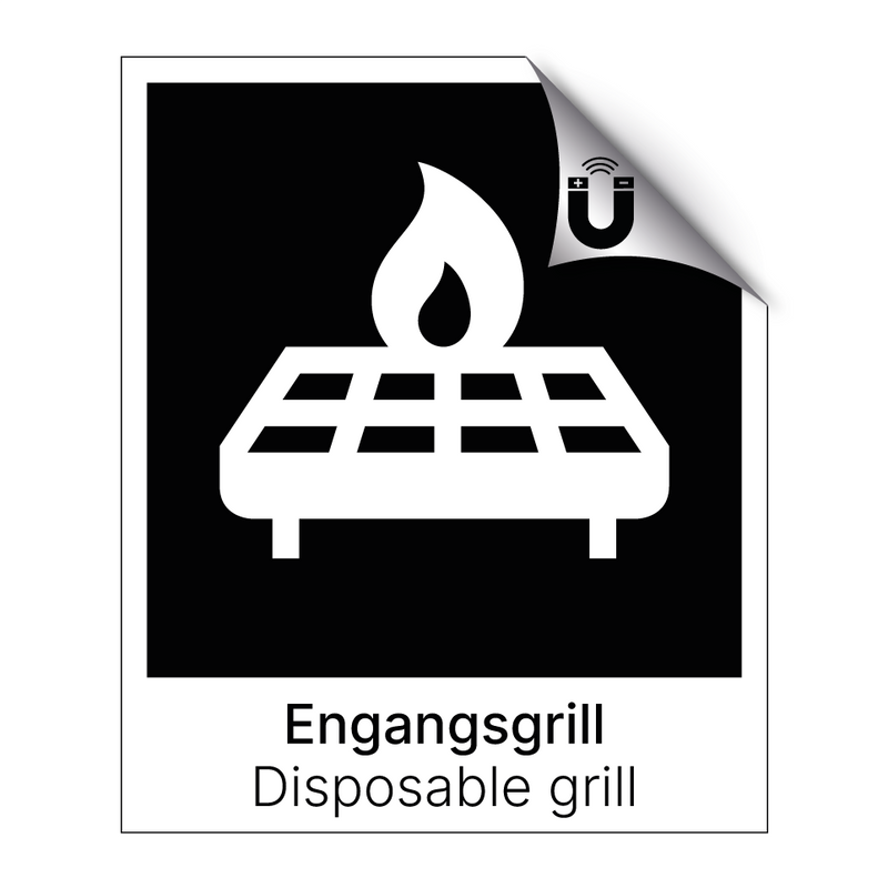 Engangsgrill - Disposable grill