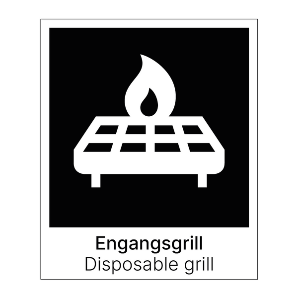 Engangsgrill - Disposable grill & Engangsgrill - Disposable grill & Engangsgrill - Disposable grill