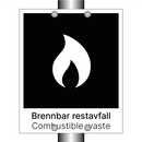 Brennbar restavfall - Combustible waste