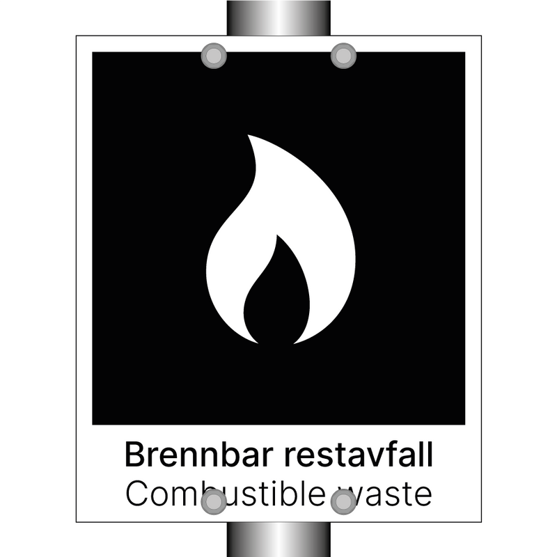 Brennbar restavfall - Combustible waste & Brennbar restavfall - Combustible waste