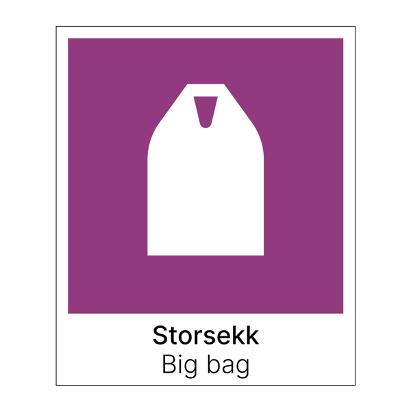 Storsekk - Big bag