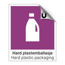 Hard plastemballasje - Hard plastic packaging