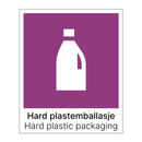 Hard plastemballasje - Hard plastic packaging