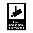 Alarm med kameraovervåkning