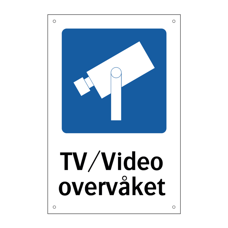 TV/Video overvåket